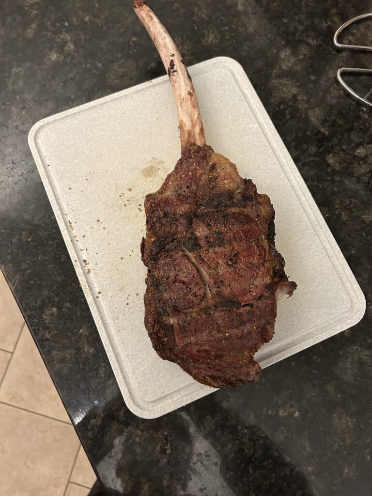 Traeger to Cast Iron Tomahawk