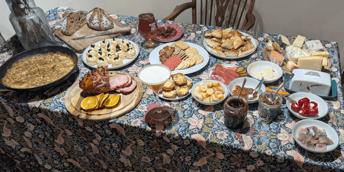 Christmas Eve spread