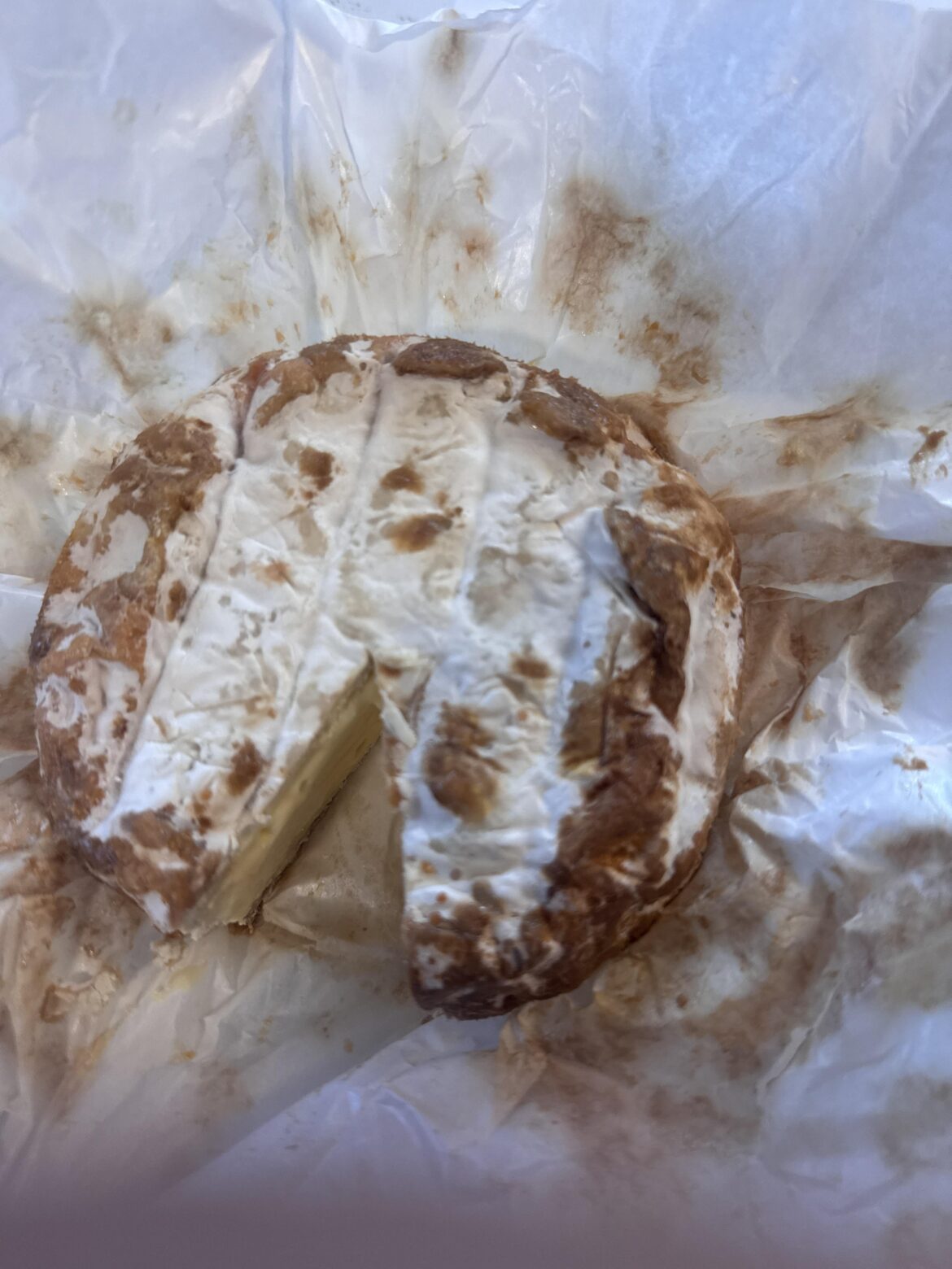 Is this Brie spoiled?