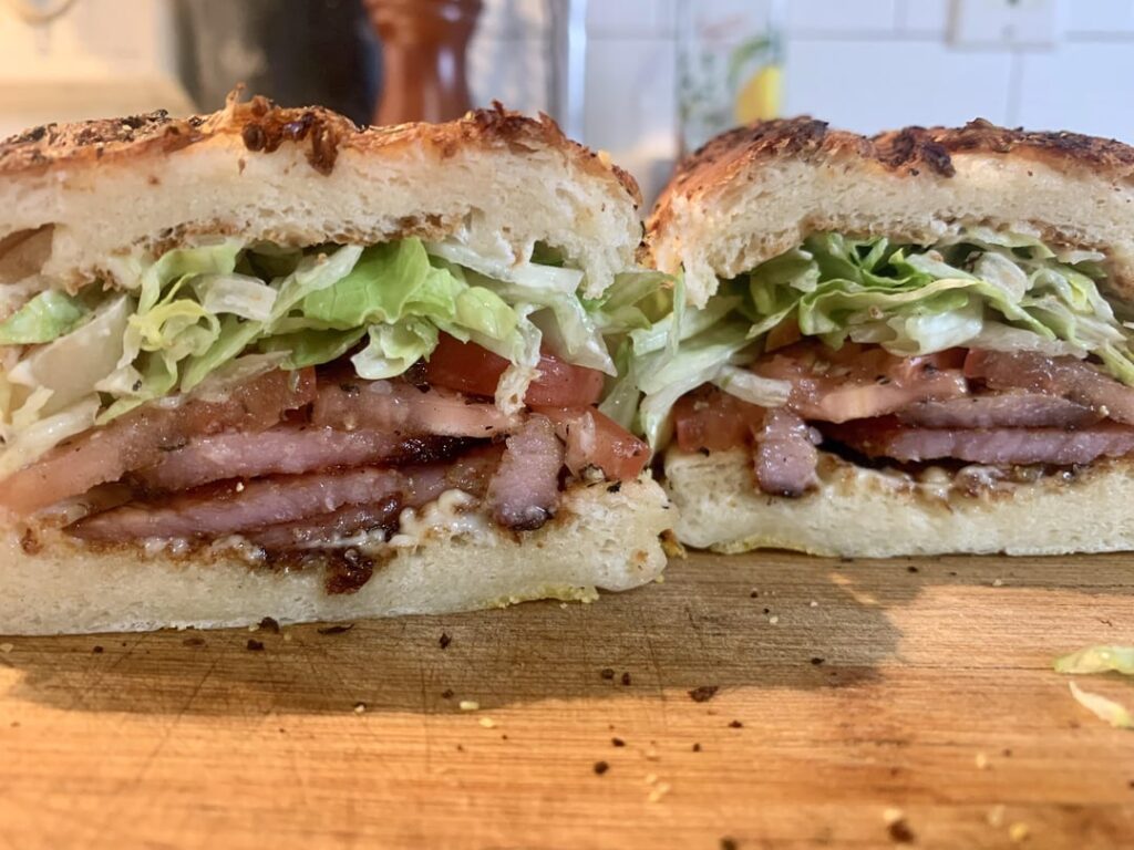 Peameal BLT