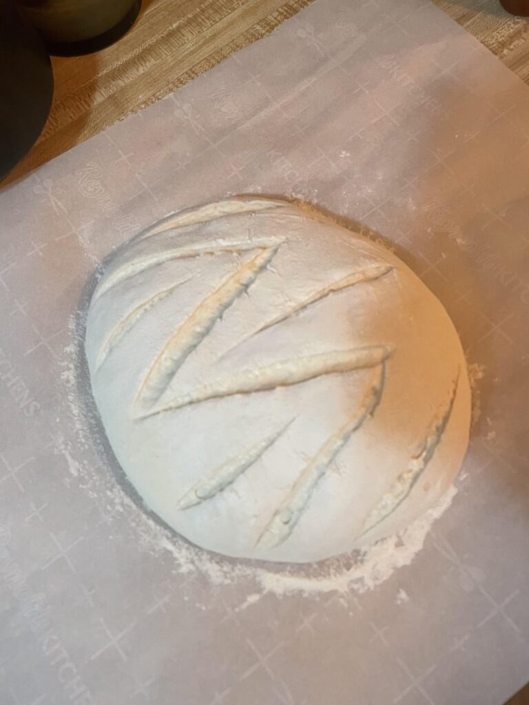 My first sourdough!!