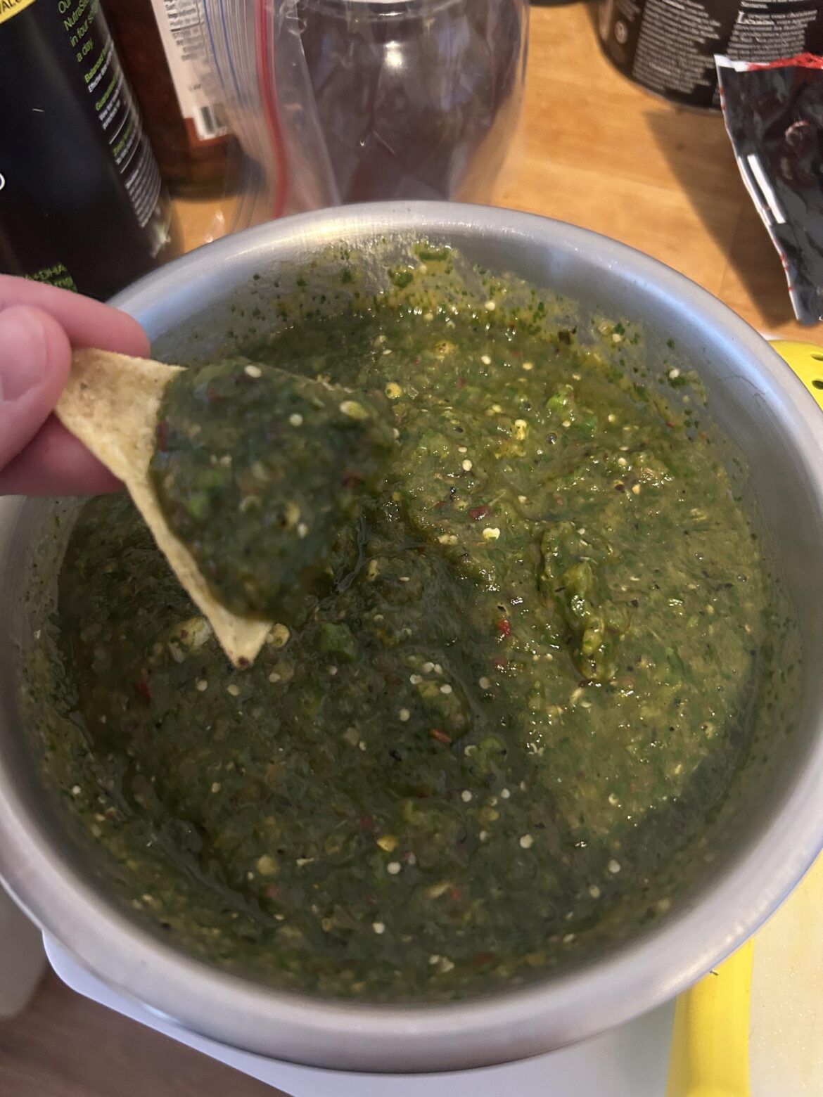 Roasted Salsa Verde Roasted Salsa Verde