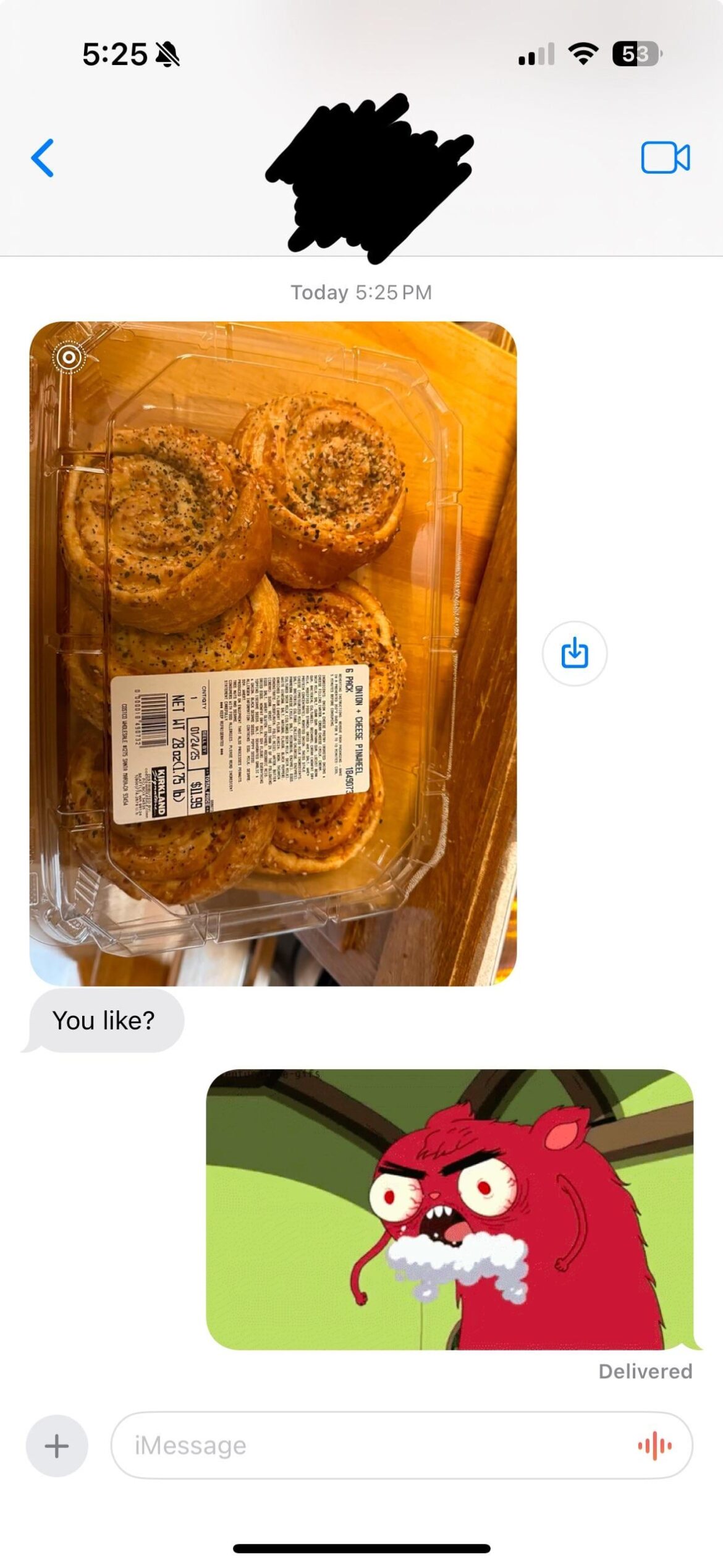 Boyfriend asked if I liked onion+cheese pinwheels