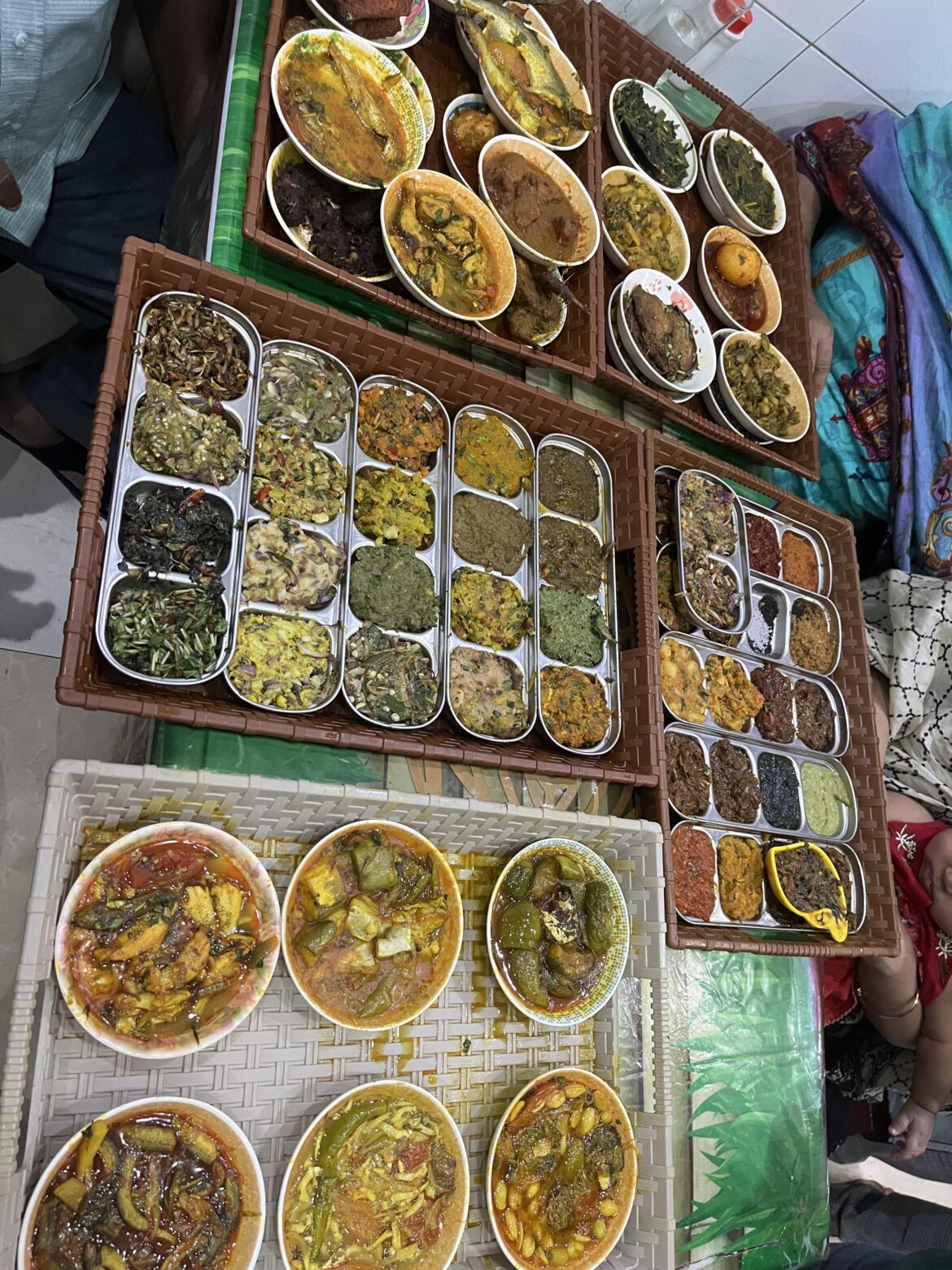 [I ate] asian local curry and rice