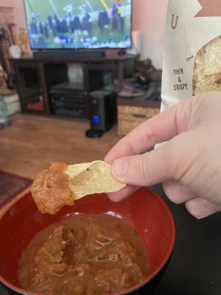 Made a batch of salsa