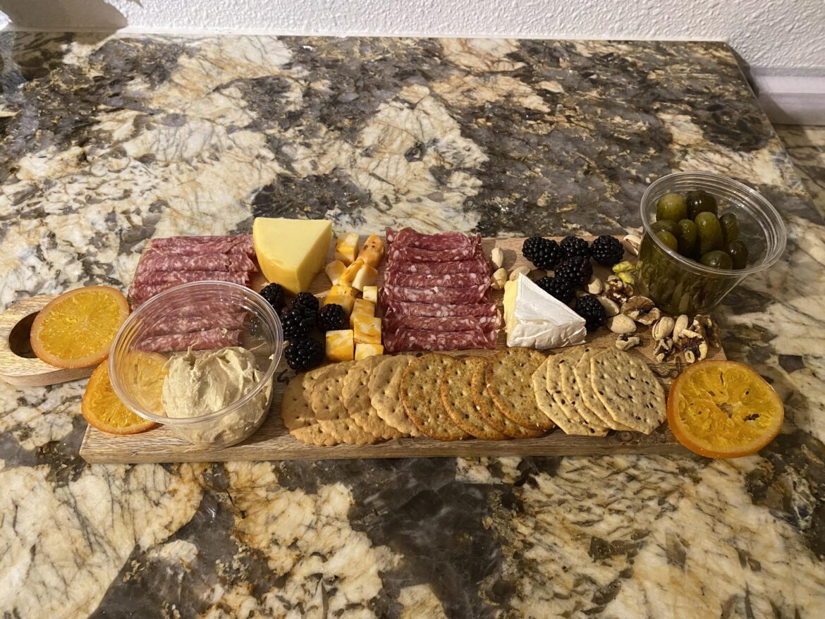 First charcuterie board! Can’t wait to make more 😊