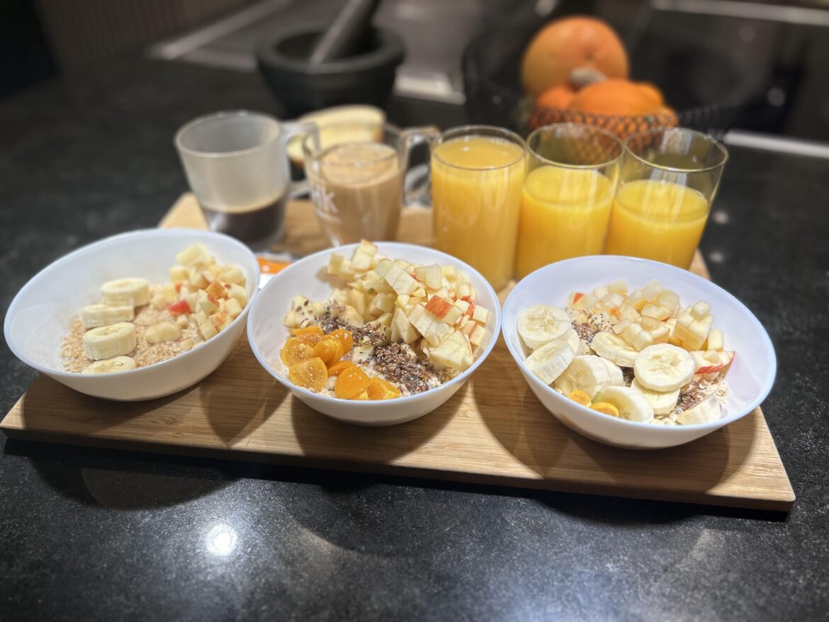 Family Breakfast… daily routine