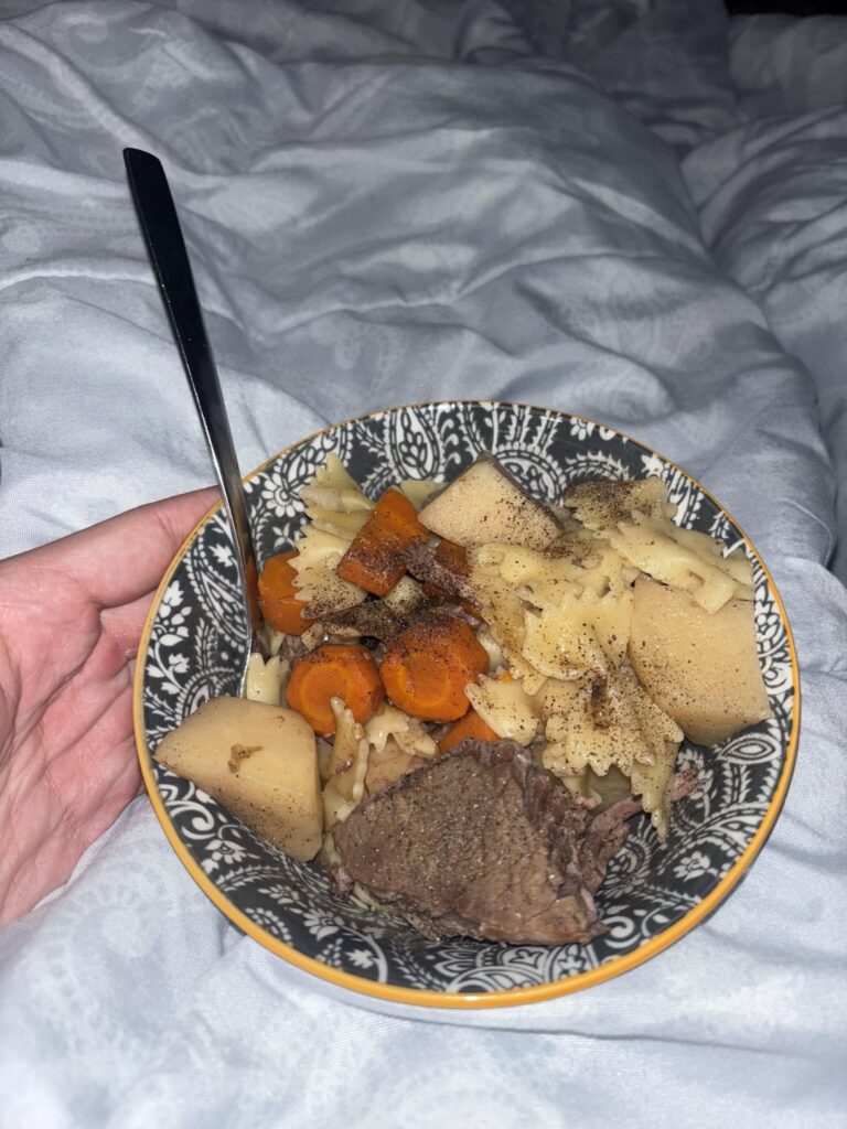 How many kcal? At my GF’s, couldn’t weight anything