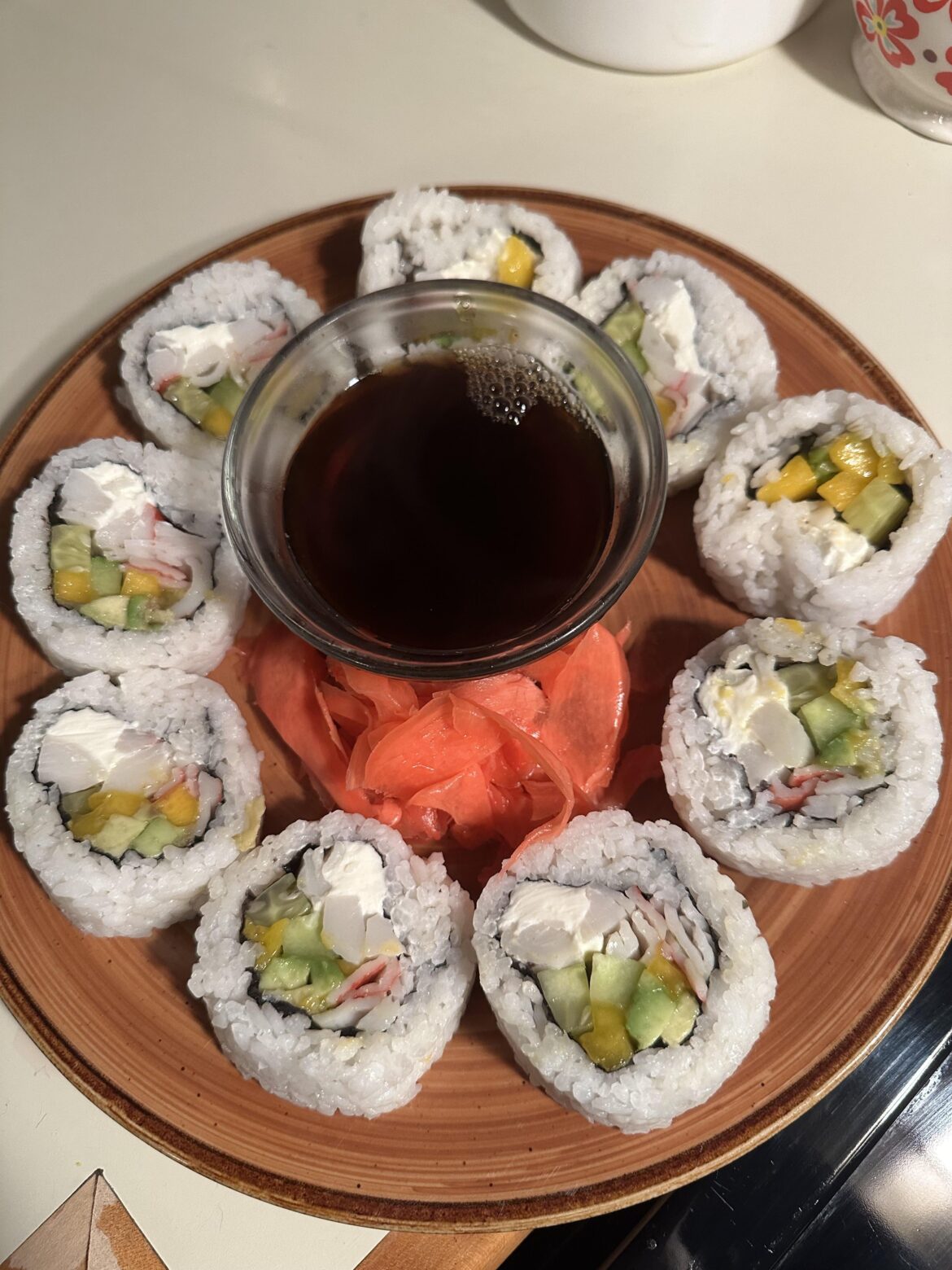 First time making sushi
