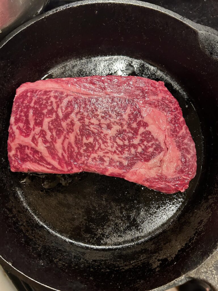 $20 Wagyu ribeye, made me want to cry
