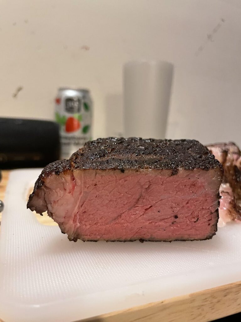 1.2 lb Chuck Roast at 137F for 36hrs