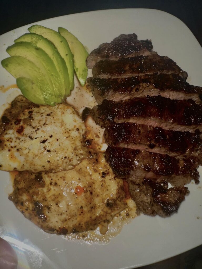 how my gf steak look?