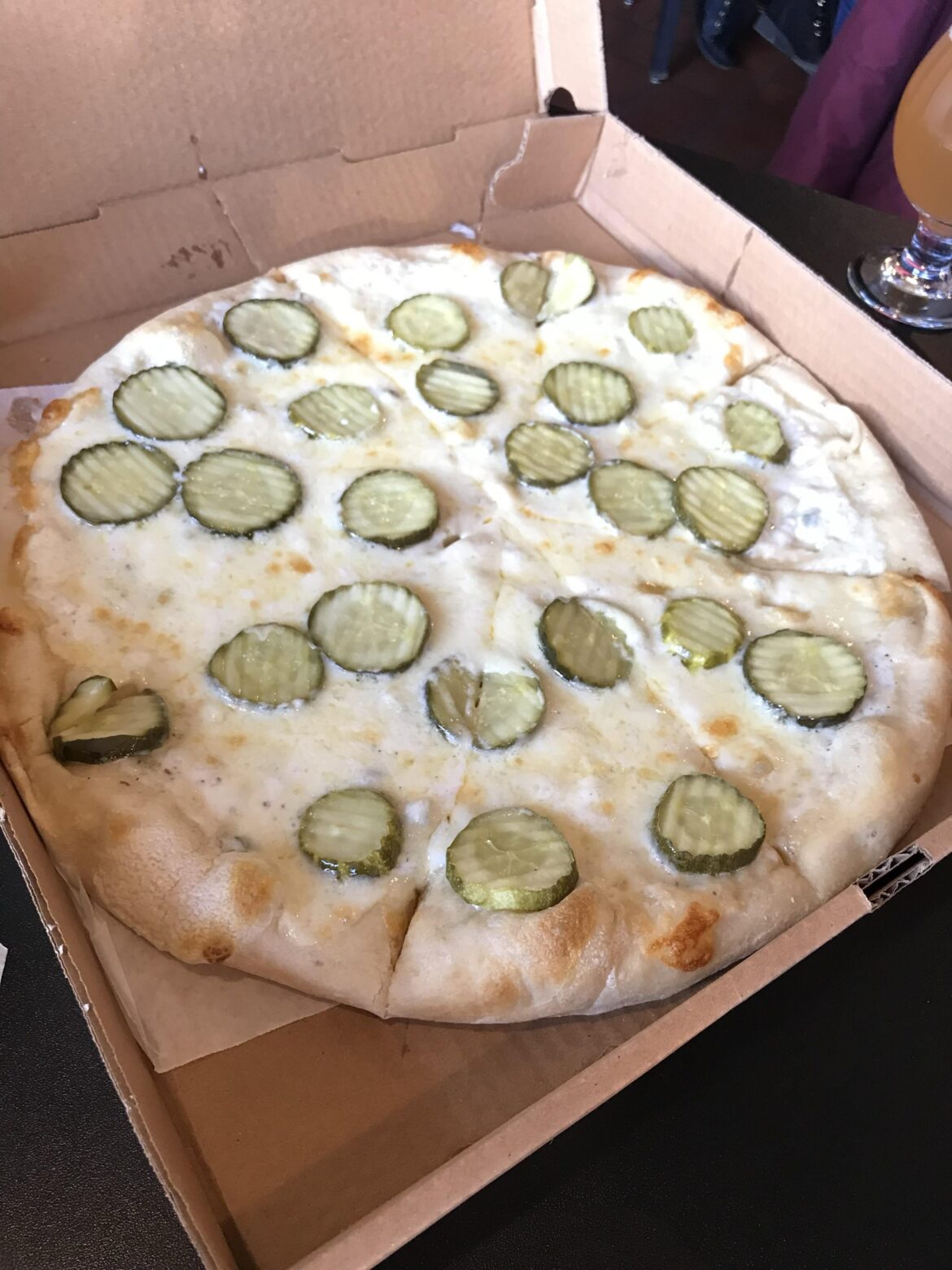 Throwback Thursday to the best pickle pizza I ever had