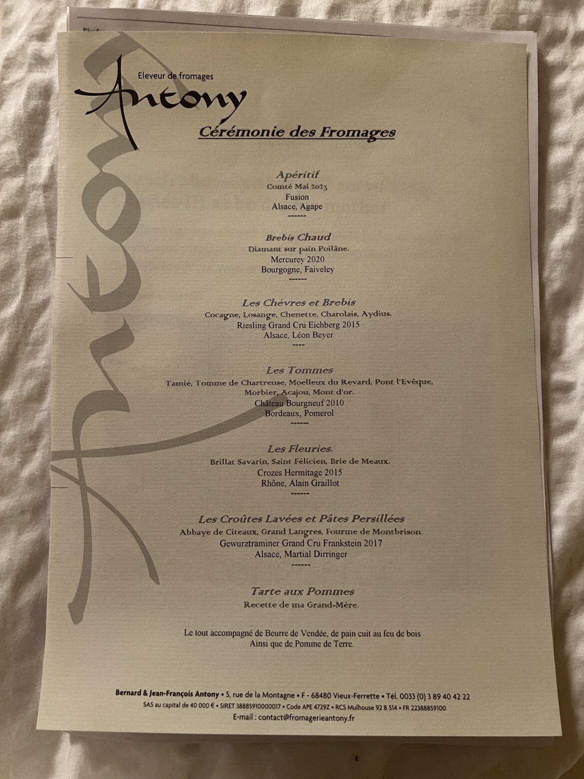 Ate some cheese tonight