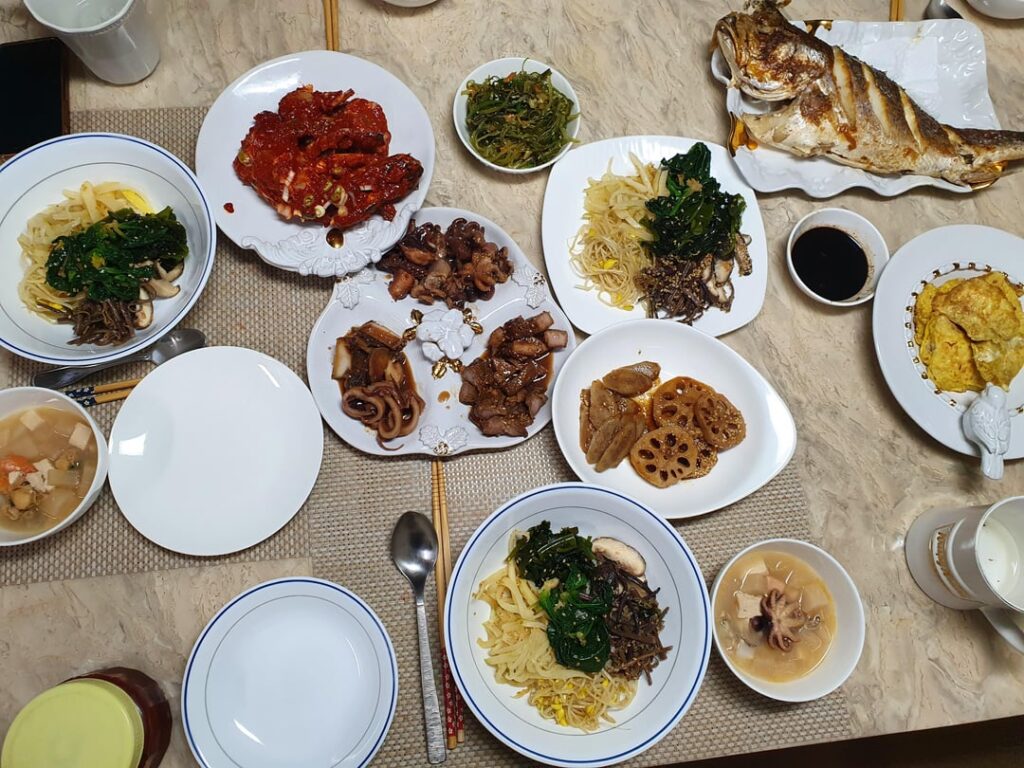 Homemade Lunar New Year Feast by MIL, Delicious!