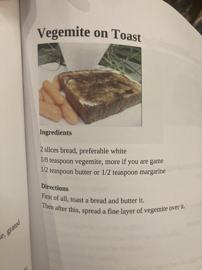 this cookbook i had the pleasure of viewing today