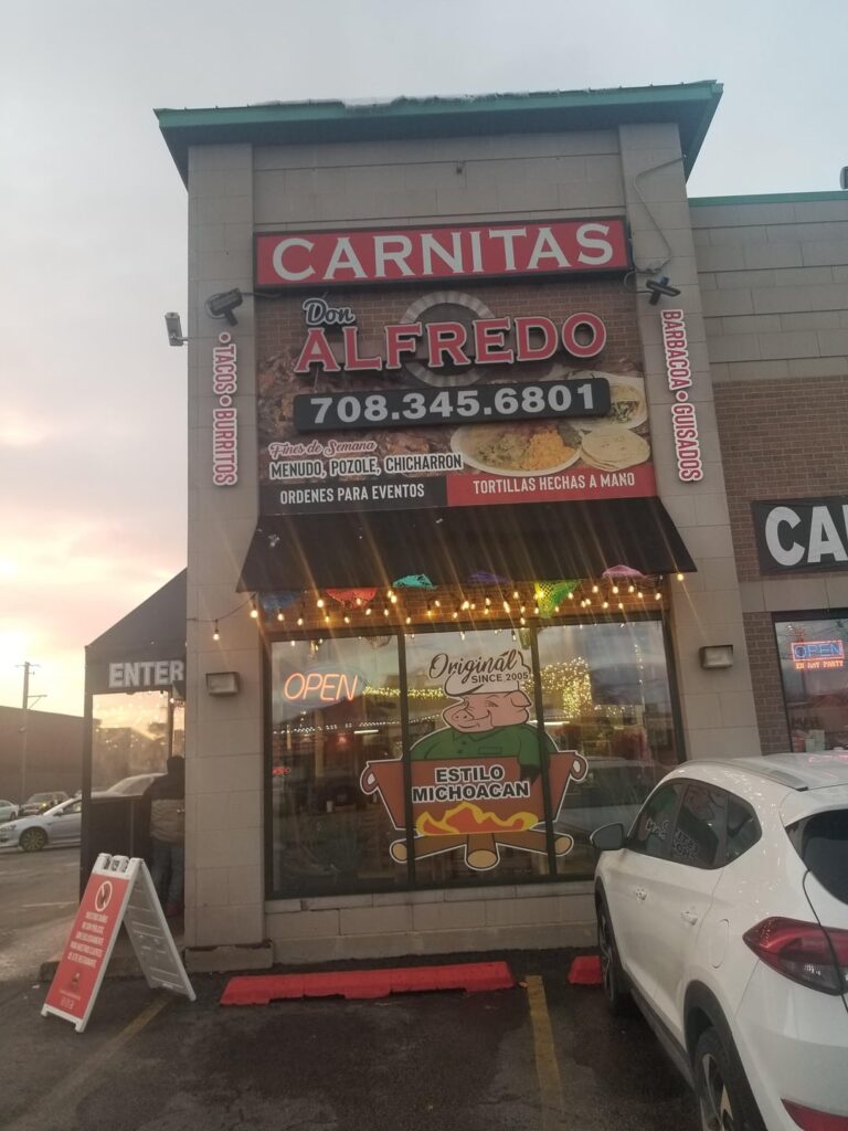 I went to the other Don Alfredo's