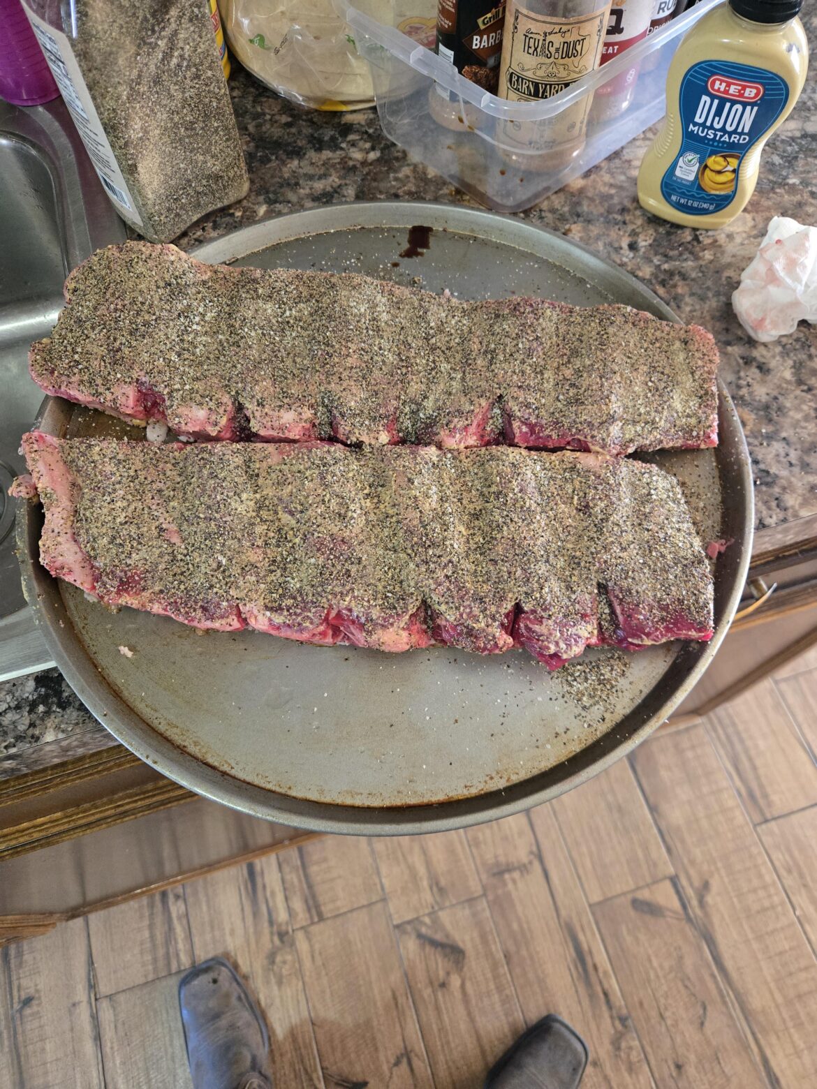 Is this over season for beef finger ribs? Salt and pepper (i think so)