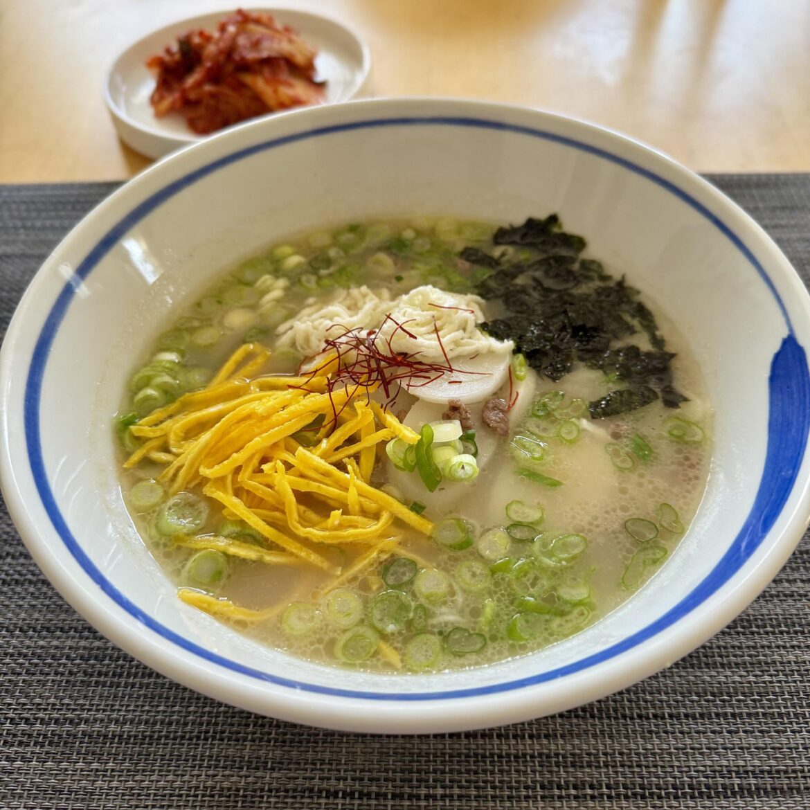 Tteokguk for Seollal