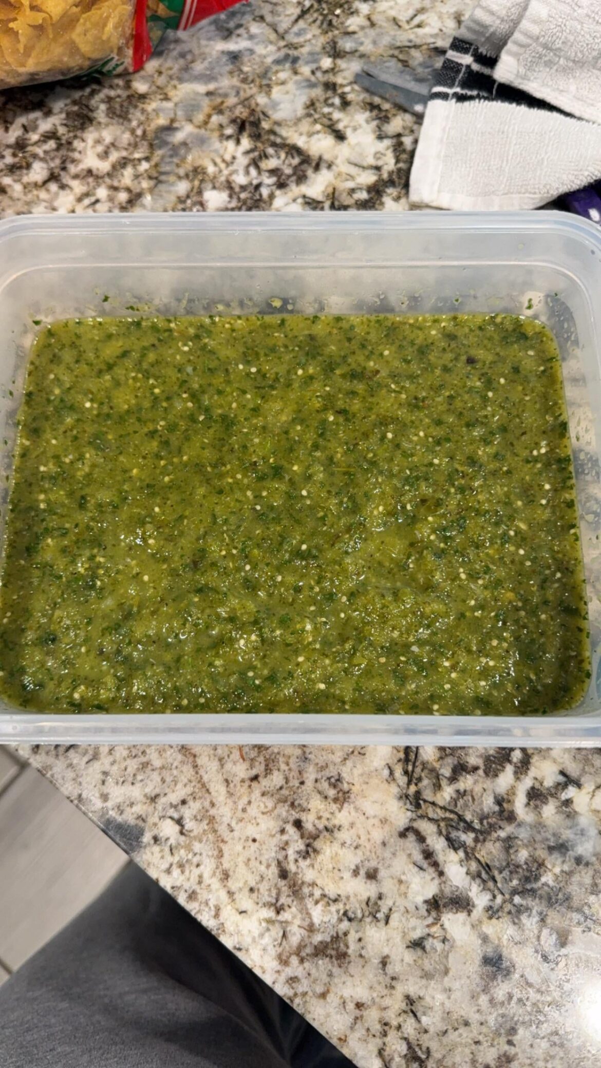 First time making salsa verde