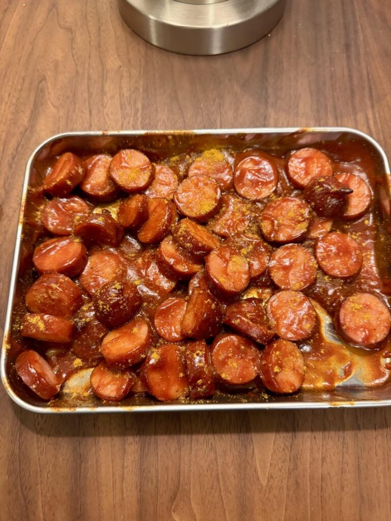 Anybody else ever make Currywurst Anybody else ever make Currywurst
