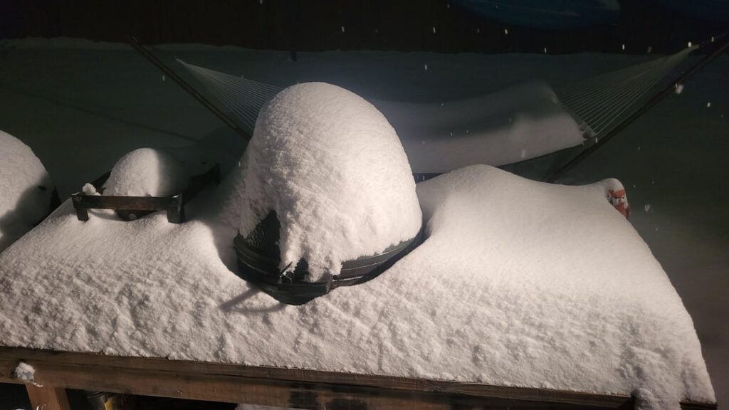 Current Situation with my Big Green Egg in Pensacola, Florida