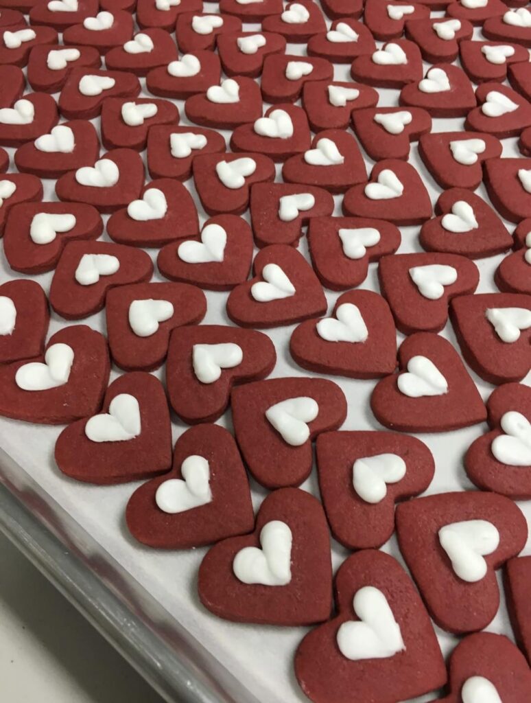 Mini Heart Cookies ♥️