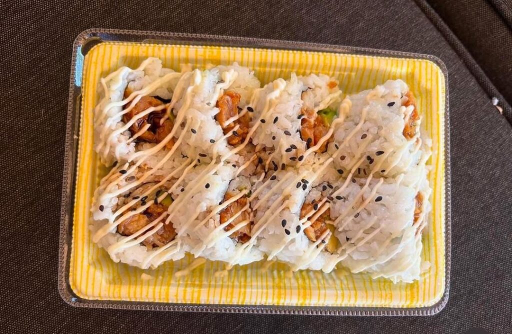 Not the fanciest sushi but still delicious (Toto Sushi)