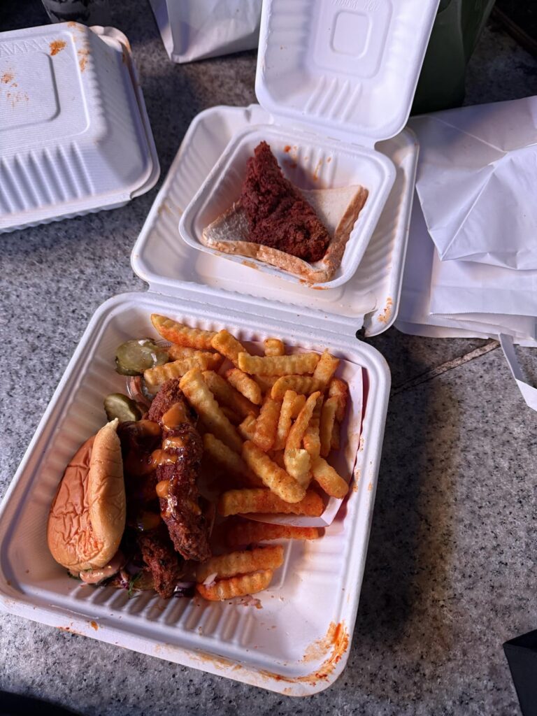Tried Dave’s Hot Chicken for the first time.