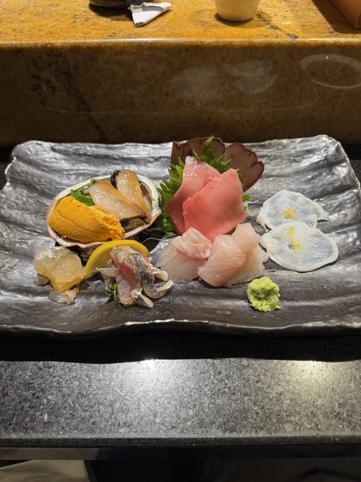Chefs choice sashimi