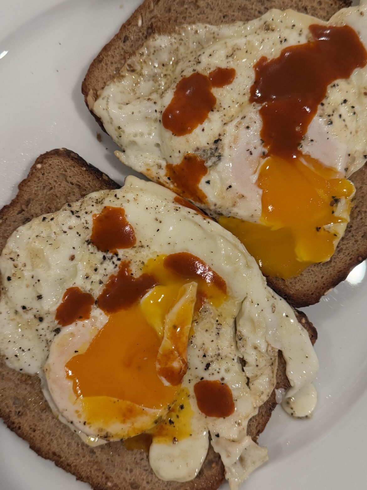 What breakfast looks like, when you wake up after 3pm