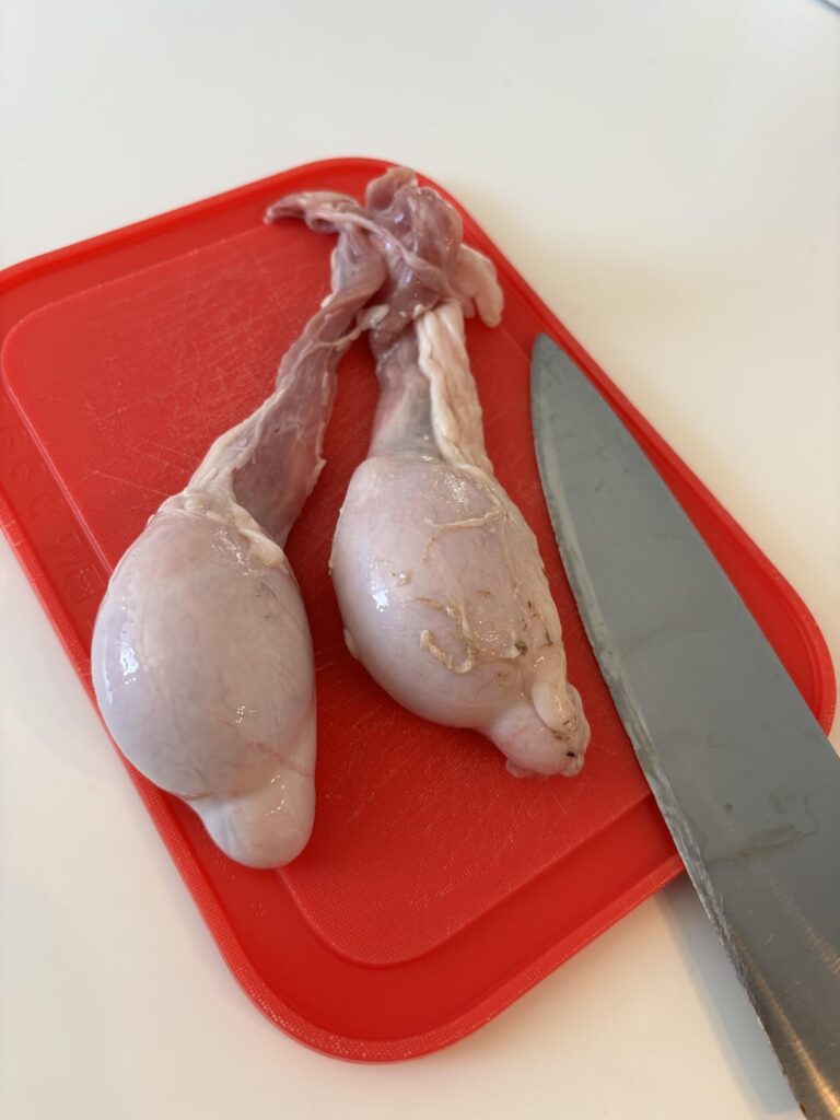 Pork testicles