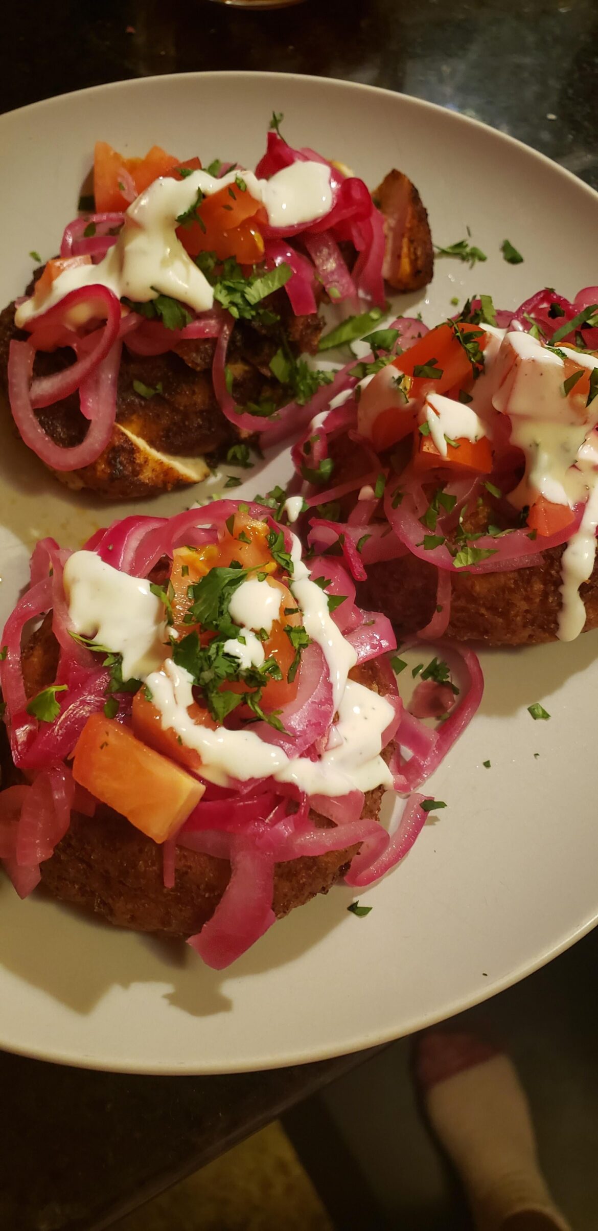 Cantina Chicken & Cheesy Polenta Arepas