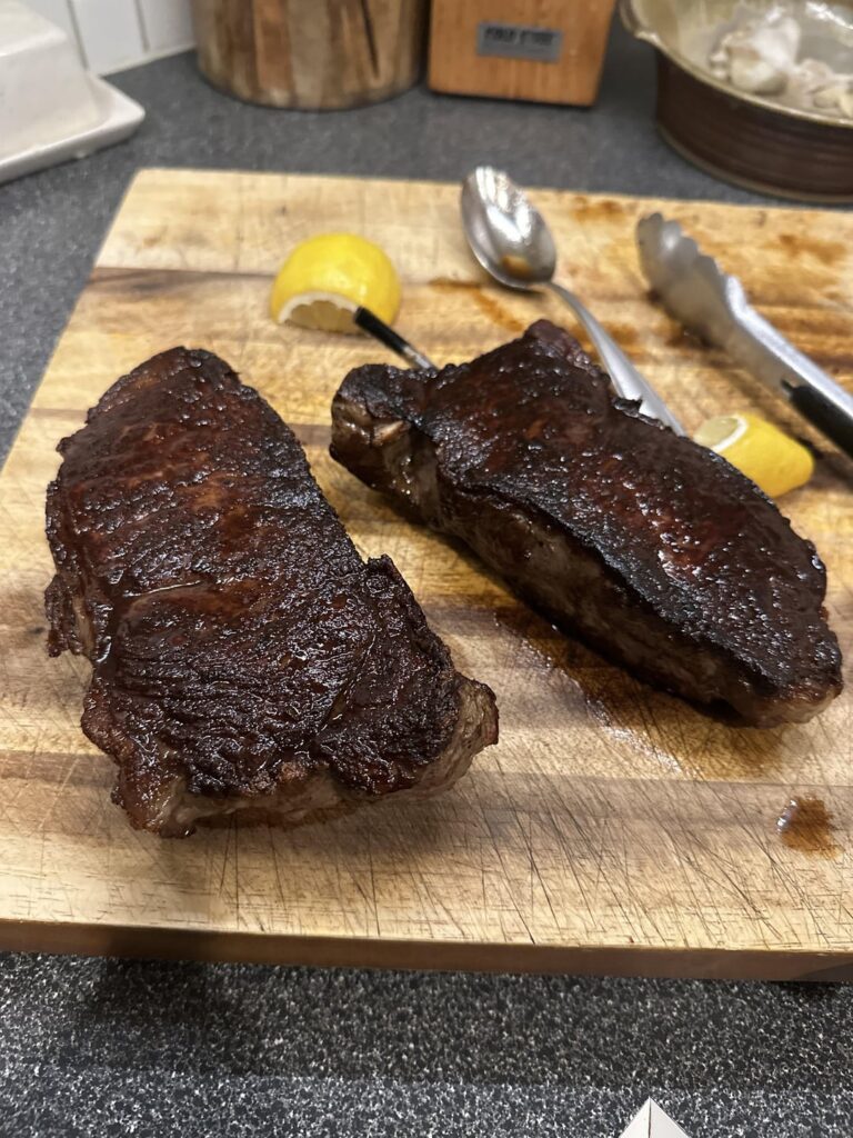 Cooked the Costco butcher’s stash from earlier in the week. 10/10.