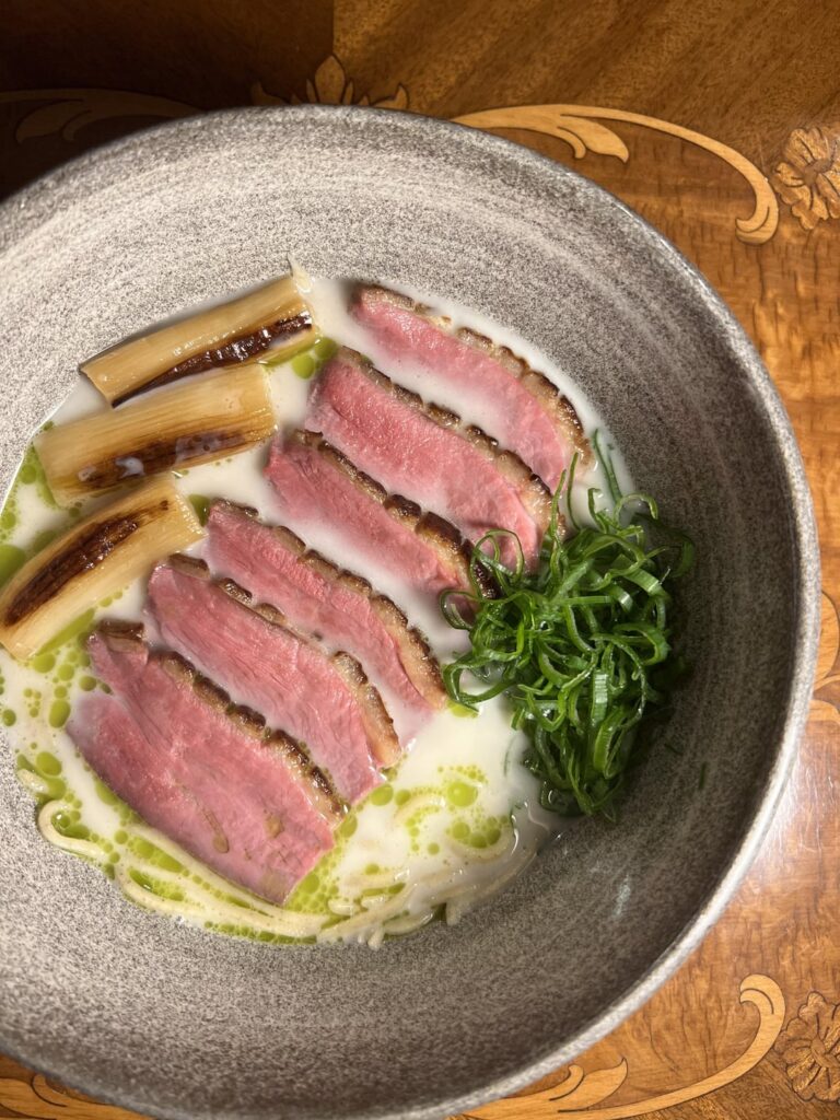 Duck Shio Paitan Ramen