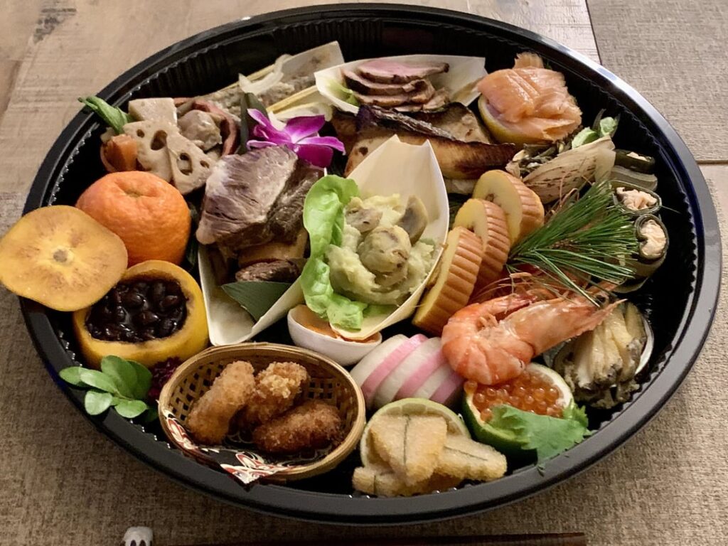Japanese New Year’s “Osechi” from Ginko Restaurant