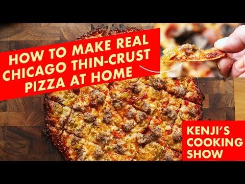 Can a Chicago tavern style pizza dough be par cooked instead of cured? Can a Chicago tavern style pizza dough be par cooked instead of cured?