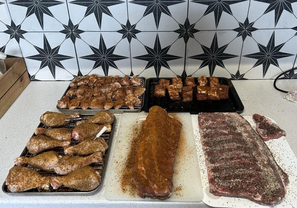 First cook in minus temps