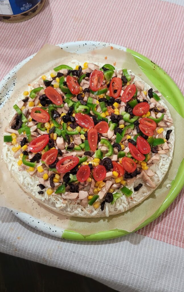 Frozen pizza hack