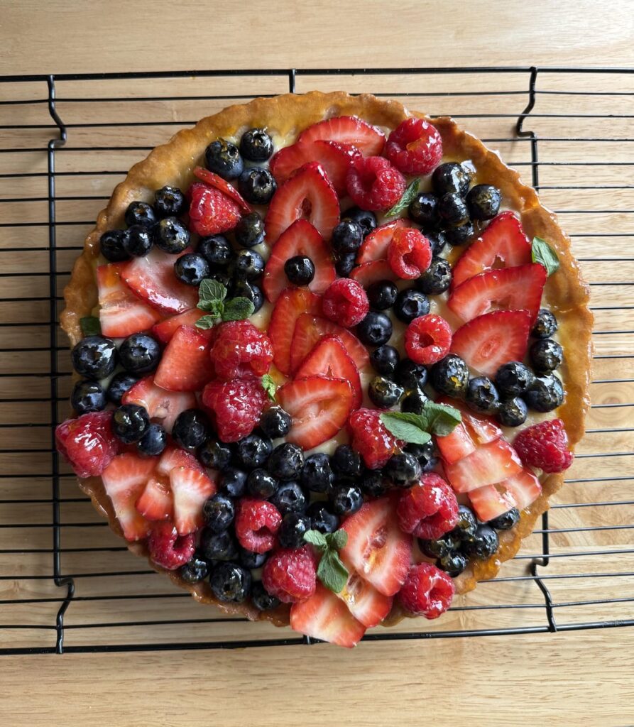 My first berry tart!!