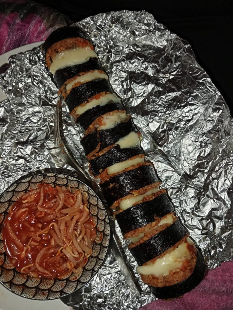 Latest Kimbap and soup 🍜