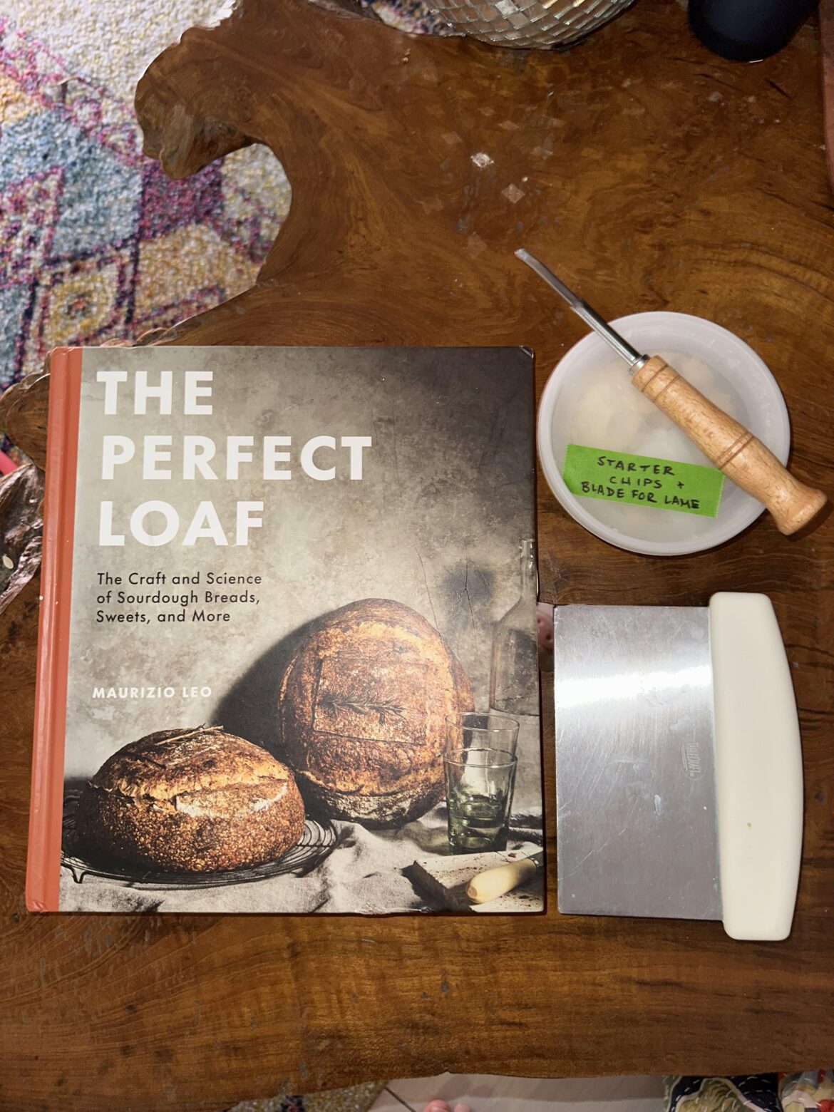 Best friend who’s a pastry chef just sent me everything to start making my own sourdough :)