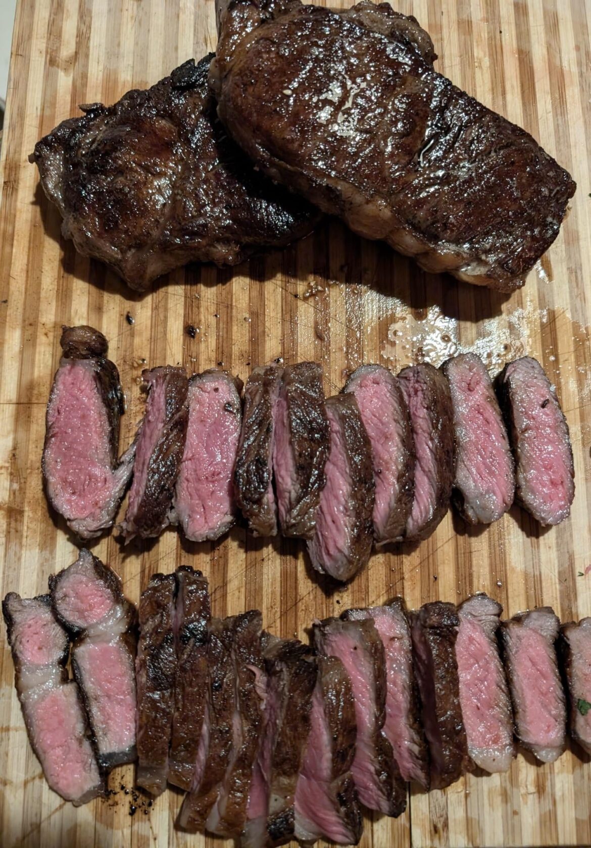 Had a steak party last night