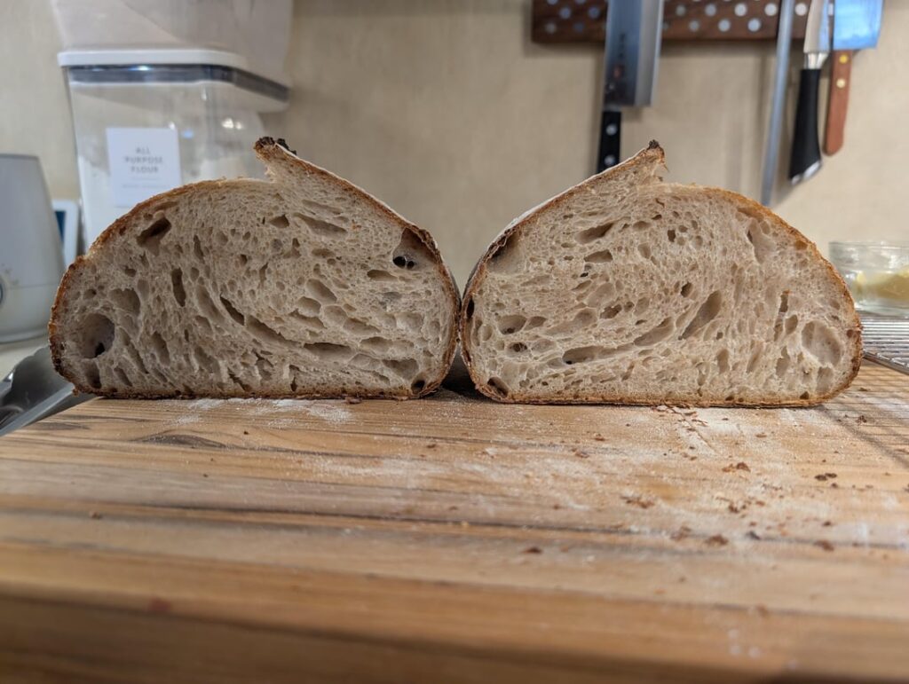 First try at sourdough - looking for feedback