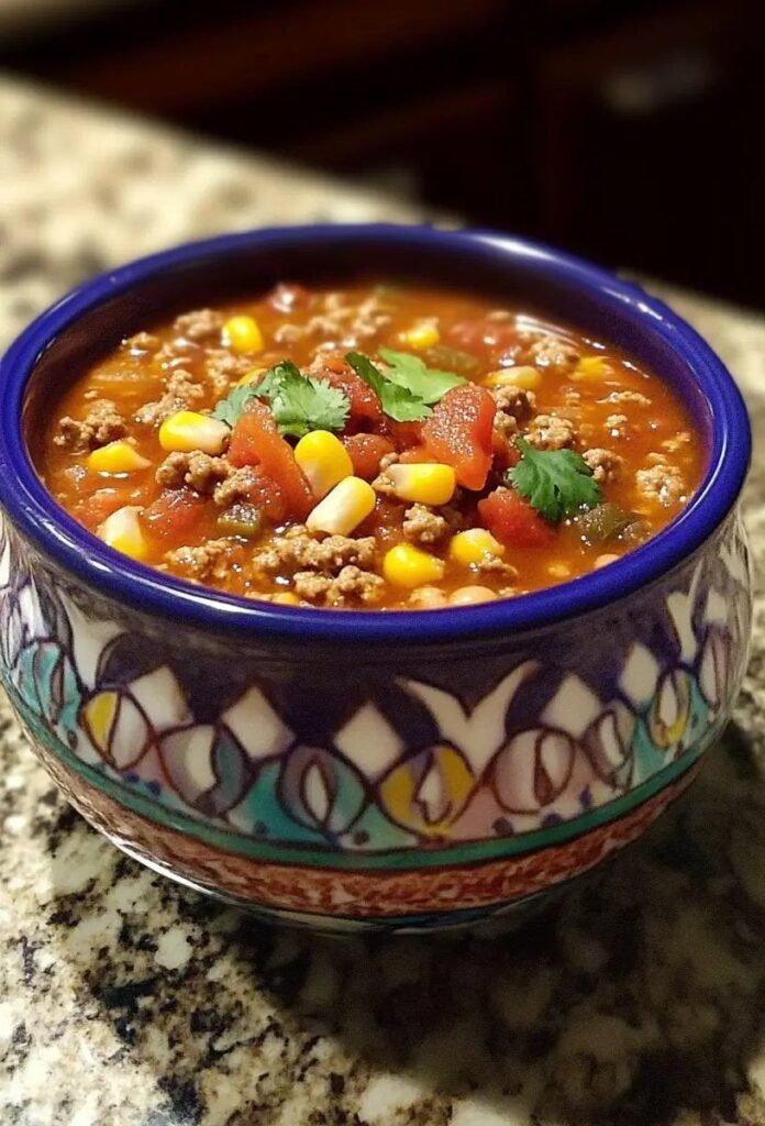 Taco Soup Recipe: Bold Flavors, Easy to Make 🌮🍲