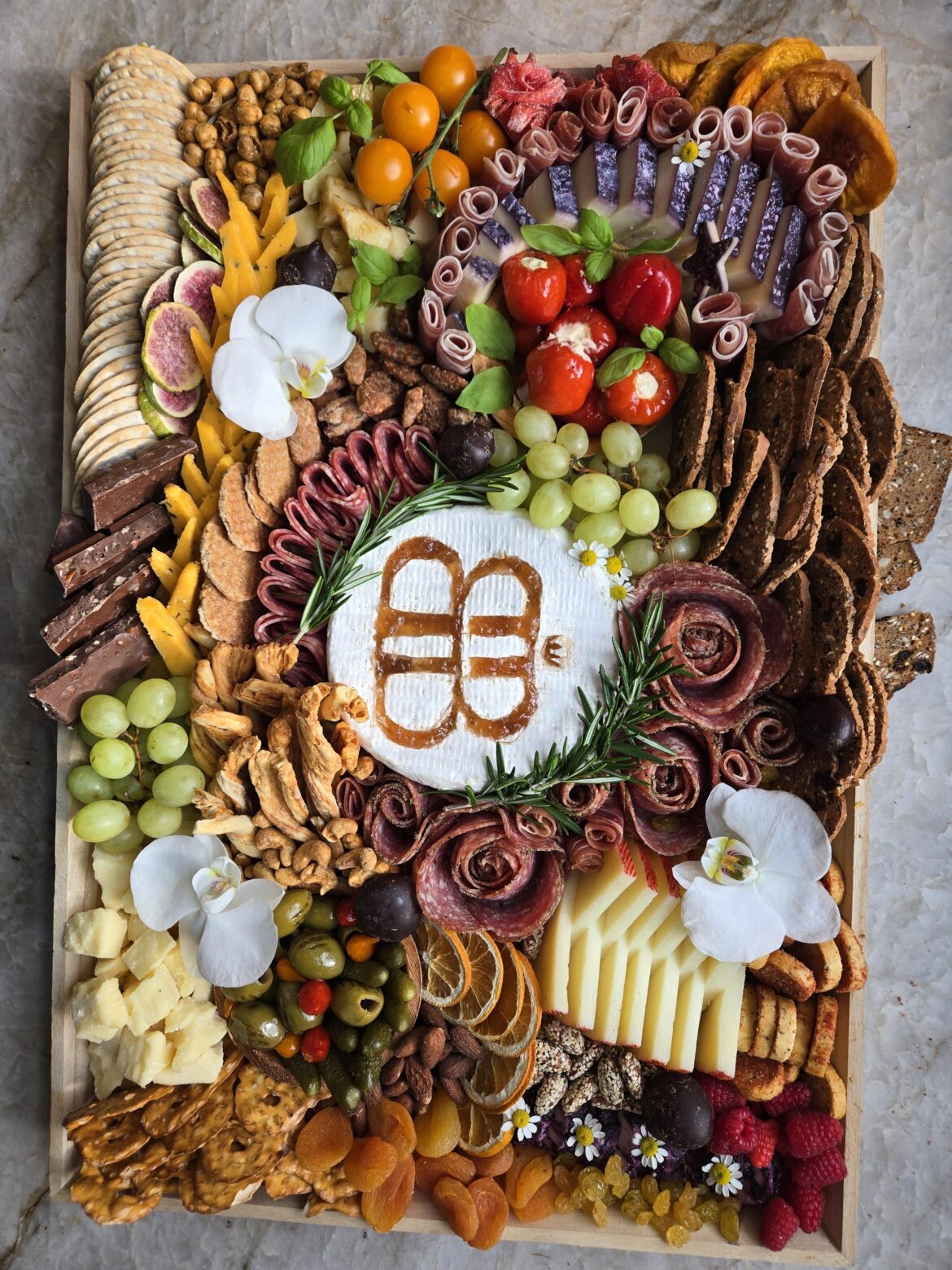 I just started my own business. Here is my first corporate event board!