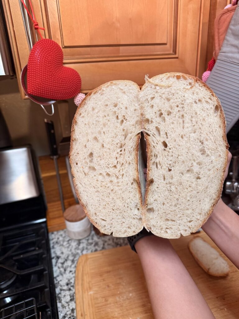 FIRST loaf (please be kind I’m sensitive) 😂 FIRST loaf (please be kind I’m sensitive) 😂