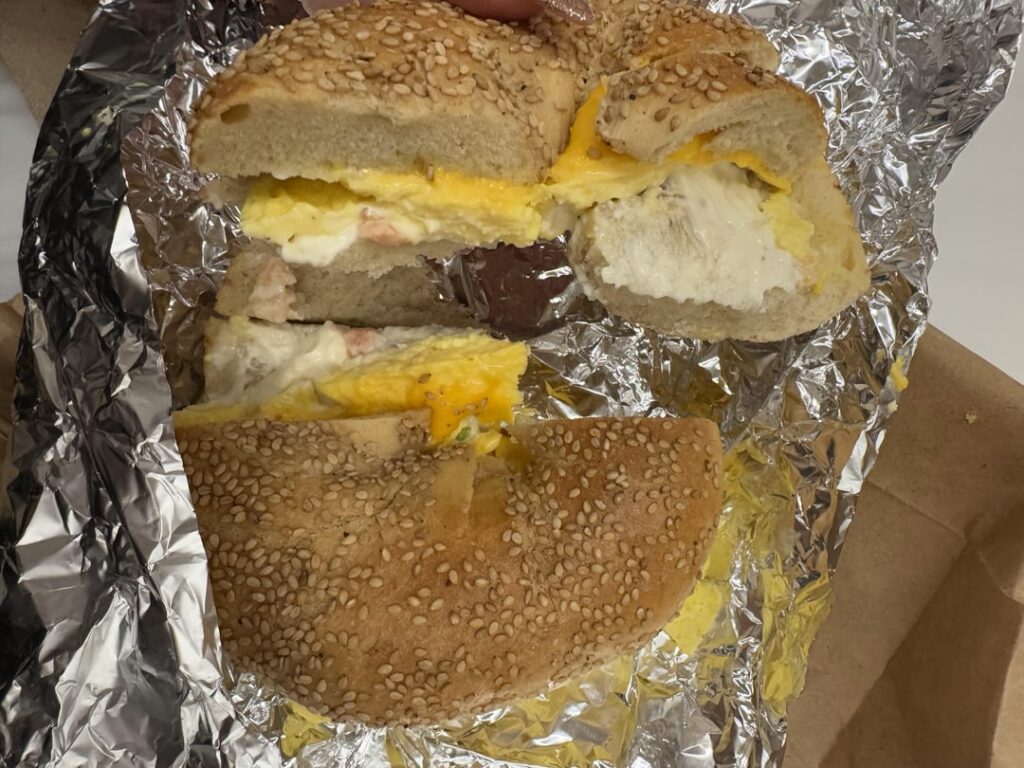 1000 for this bagel? NYC bagels
