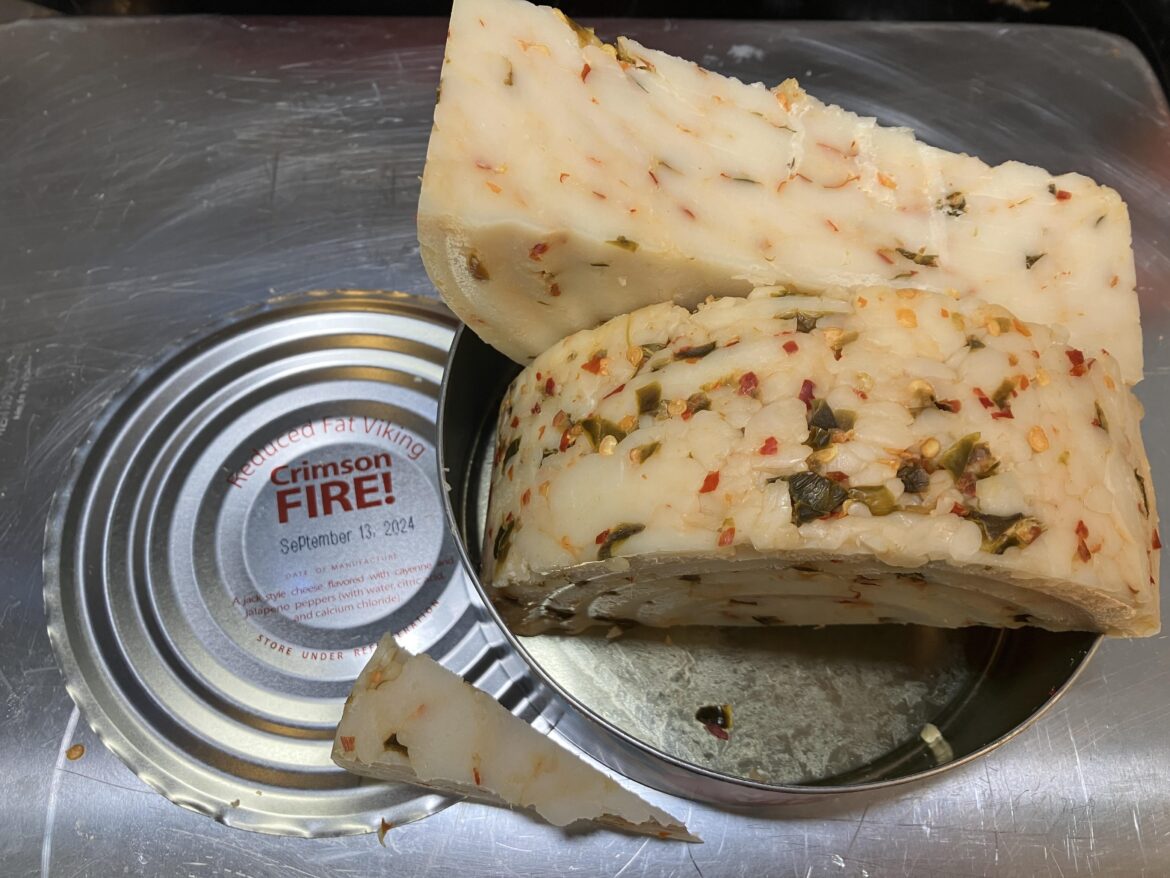 Popped open the can of WSU Crimson Fire tonight!