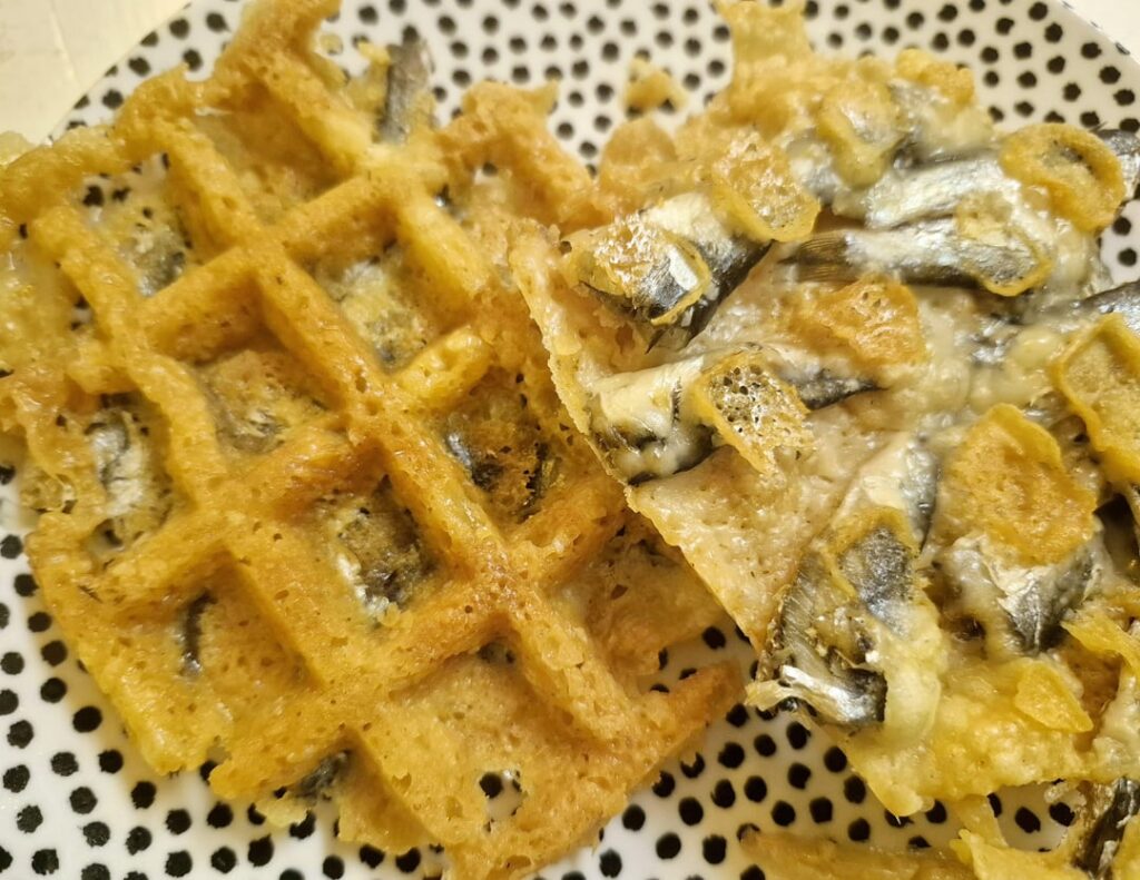 Sardine Chaffle SORCERY!! 😜